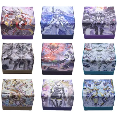 Yu gi oh! Böser Blick serziel Karten box Lagerung Sammler karten halter für Spielkarten sammlung Pu Image