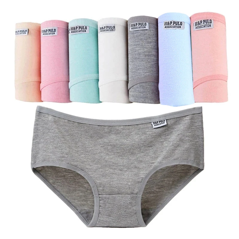 1Pcs Candy Farbe Baumwolle Höschen für Frauen Nahtlose Atmungsaktive Nette Rosa Mittlere Taille Solide Pantys Damen Unterwäsche Sexy Wäsche