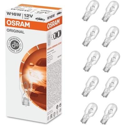 Sjqka - Osram Original Zusatzlampe W16W 921 1x9,5d mit Glassockel