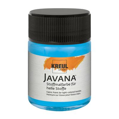 Javana Stoffmalfarbe für helle Stoffe leuchtblau 50 ml Textiles Gestalten - Kreul