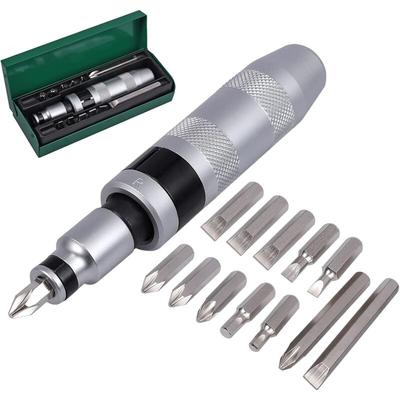 Schlagschrauber, 13-teilig, 1/2 Zoll Schlagschrauber-Bit-Set für Sechskant-Kreuzschnitte für Image