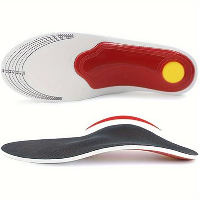 TEMU Customizable Eva Arch Support Insoles - Breathable, Shoe Pads For ( Recommended)