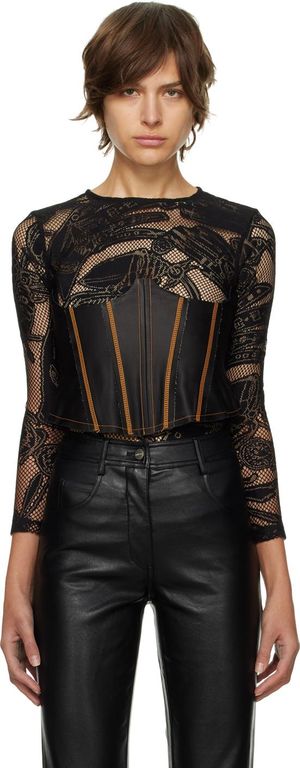 Vera Corset - Black - Miista Tops