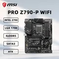 Scheda madre WIFI MSI PRO Z790-P LGA1700 Supporta i9-14900K i7-13700K i5-12400F CPU DDR5 7000 MHz HDMI M.2 LGA1700 Scheda madre ATX