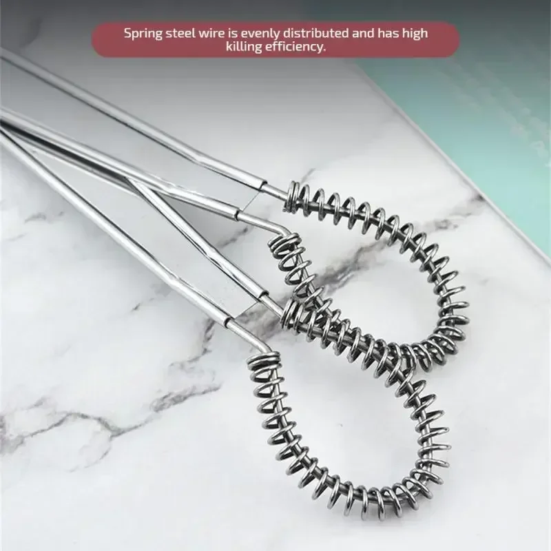 Fouet en acier inoxydable, mélangeur à main à ressort, cuillère, œufs de cuisine, Sauces, crème au miel, mélange, Gadgets de cuisine, outils de cuisine, nouveau