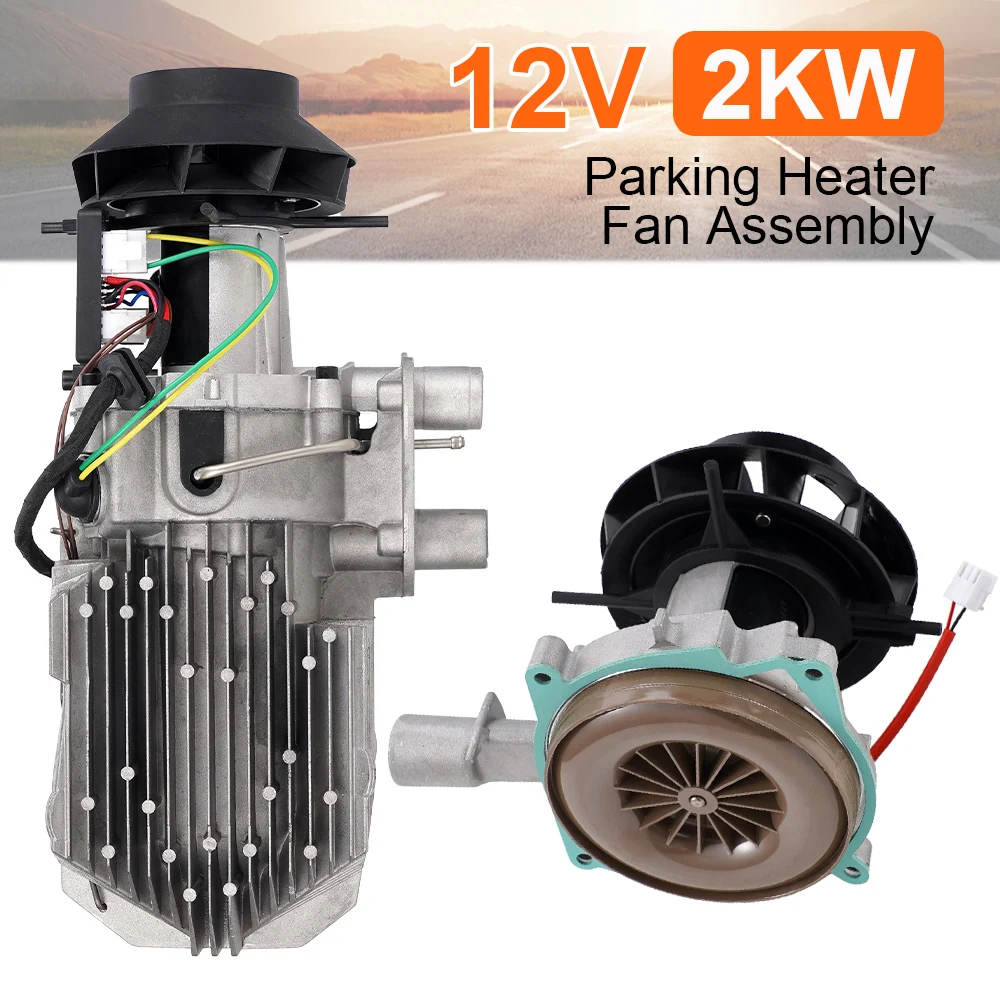 12V 2KW Auto Luft Diesel Standheizung Verbrennung Luft Fan Für Eberspacher Airtronic D2 D4 Standheizung Gebläse Motor Image