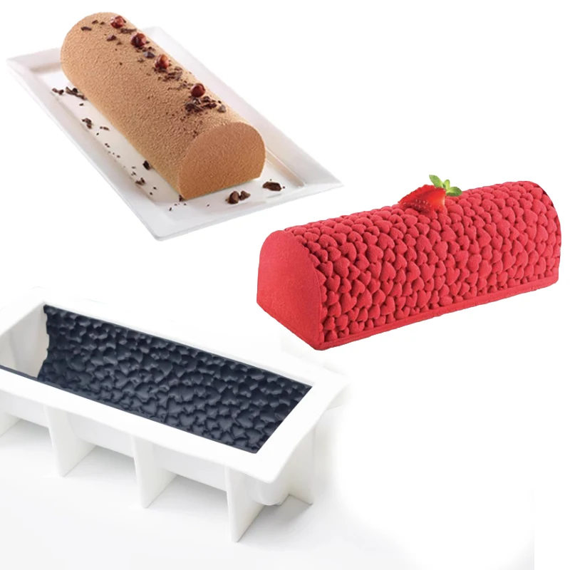Liebe Textur Matte Französisch Mousse Rolle Silikon Kuchen Form Backen Matten Set Kuchen Dekorieren Werkzeuge Fondant Formen Dessert Backformen Image