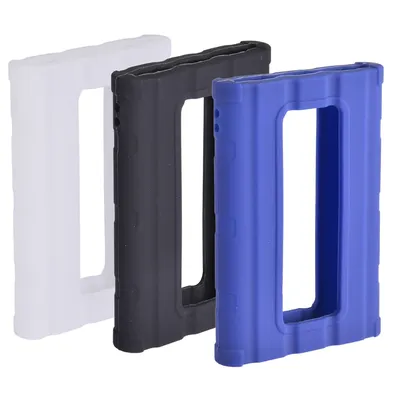Wasserdichte Silikon SSD Haut Hülse Fall Schutzhülle mit Lanyard Shell Zubehör für Samsung T7 Schild Image