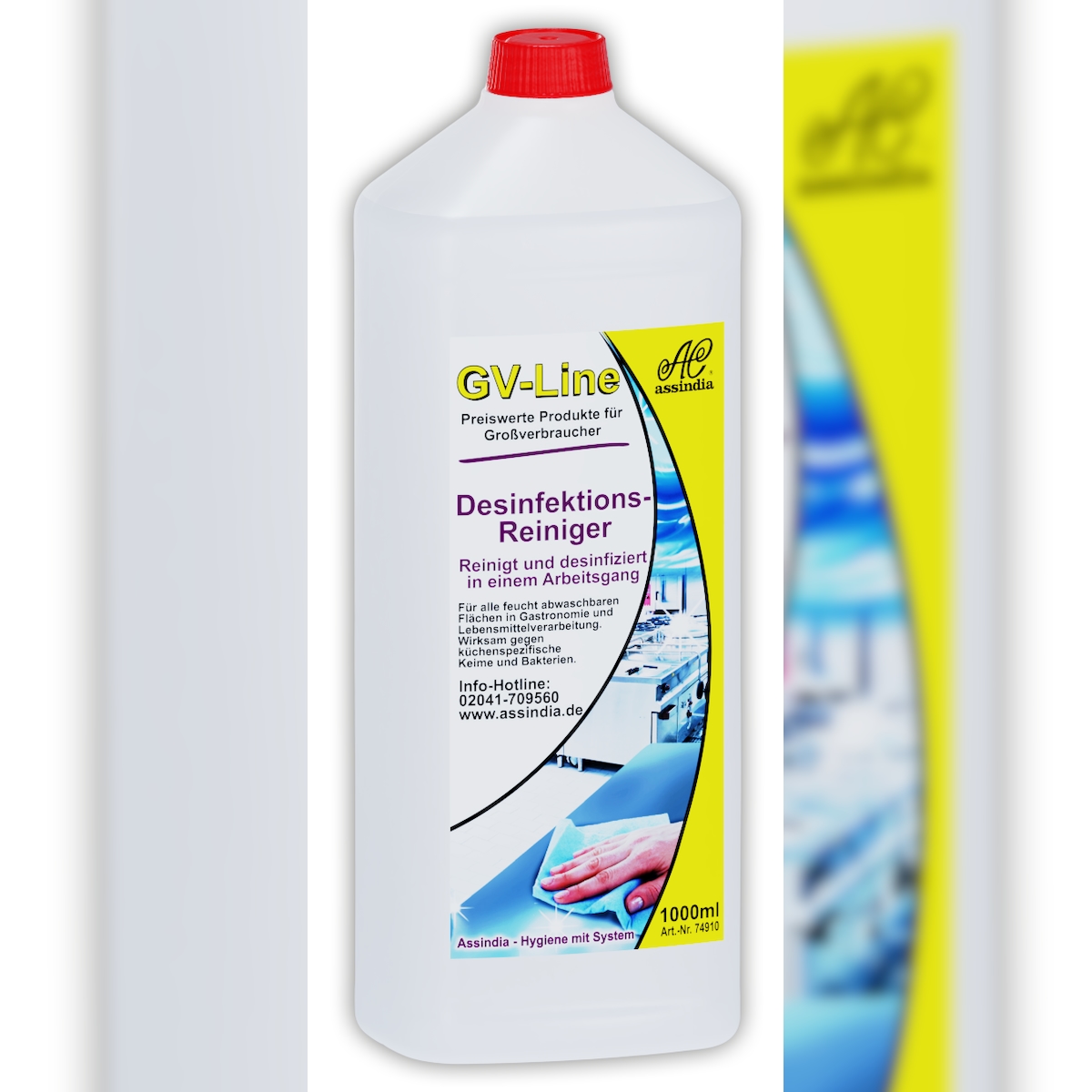 Assindia Desinfektionsreiniger GV-Line 1000ml Image