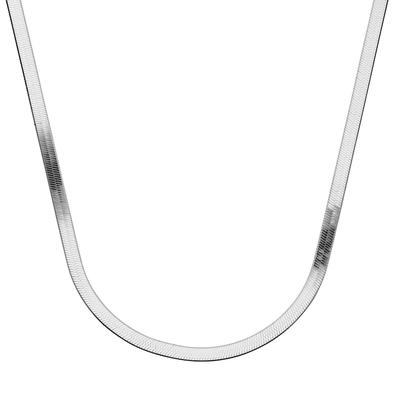 Smart Jewel - Kette Heringbone-Optik, Silber 925 Ketten 1 ct Silber