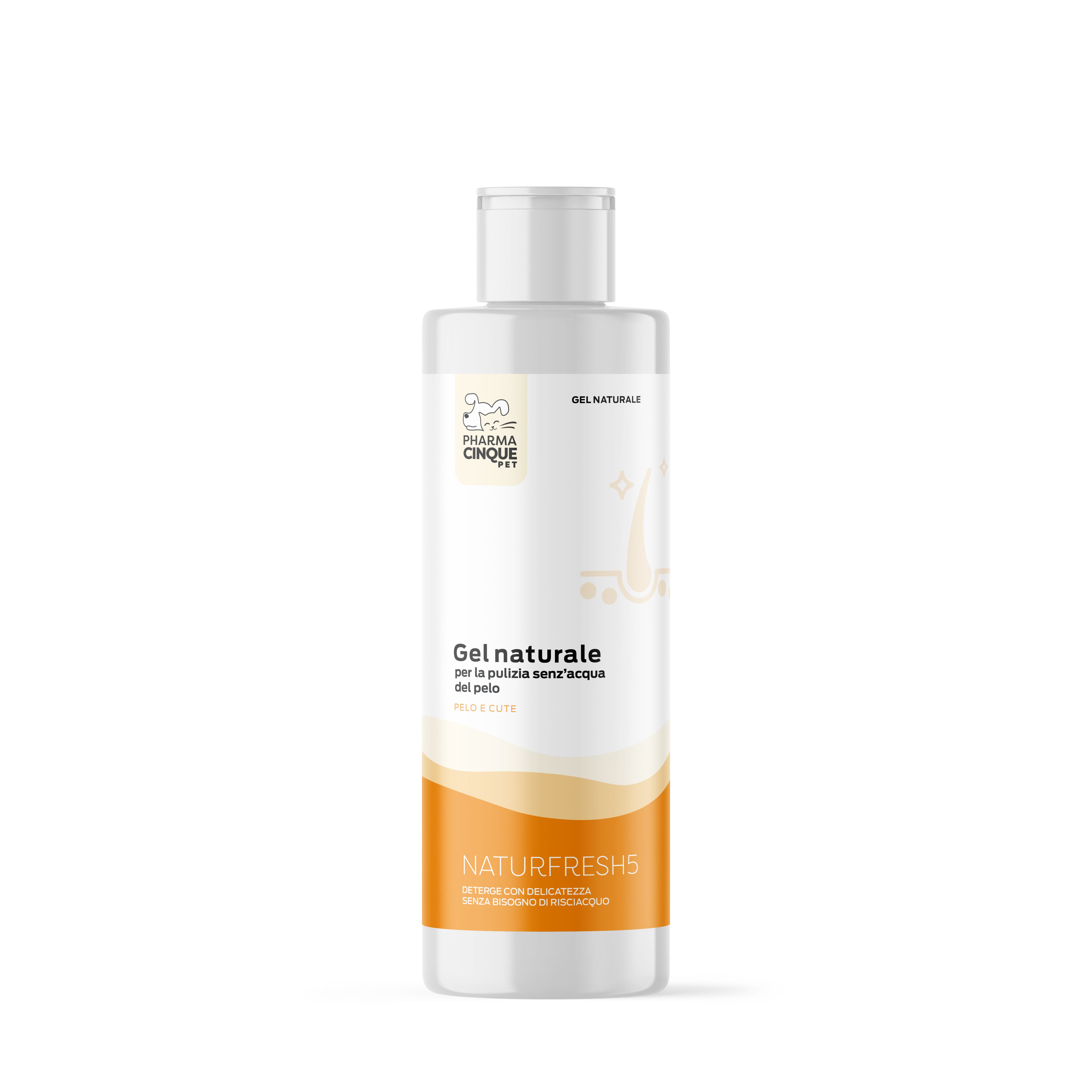 NaturFresh5 – Gel detergente senz’acqua per cani e gatti la pulizia de