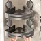 Étagère à ventouse de douche, étagère d'angle de salle de bains en aluminium sans perçage, organisateur de salle de bains, support de toilette, accessoires de salle de bains