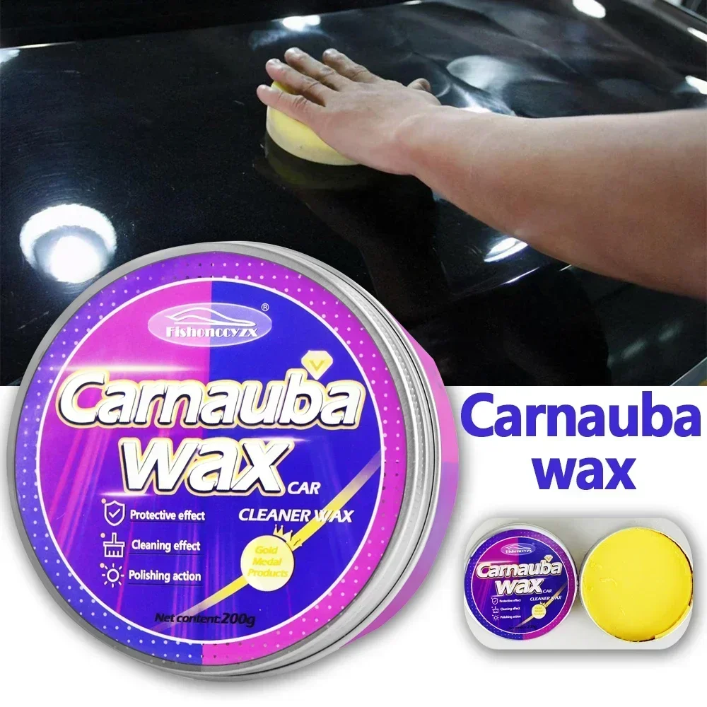 Auto Wachs Auto Lack Pflege Carnauba Paste Wachs Brasilianische Polieren Wachs Paste Hochglanz Glanz Super Hydrophobe Beschichtung Verglasung