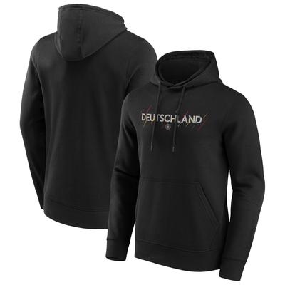 DFB Etch Wordmark Graphic Kapuzenpullover – Schwarz – Herren Image