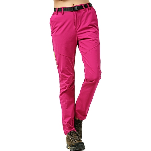 Damen Wanderhosen Sommer Frühling Herbst Außen Hautfreundlich Komfort Multi-Pocket Schnelltrocknend Hosen Dunkelgrau Schwarz Jagd Angeln Klettern L XL XXL XXXL 4XL Image