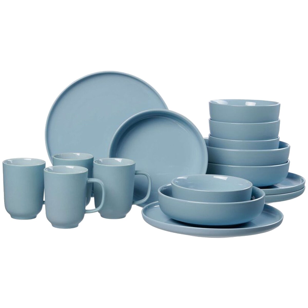 Ritzenhoff & Breker JASPER Kombiservice graublau 16-teilig Image