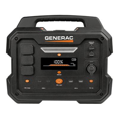 Generac GB1000 Power Station 8025 - 1,086Wh, 1,600 / 3,200W, 120V