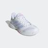 Hallenschuh ADIDAS PERFORMANCE, Gr. 38, weiß (cloud weiß, violet tone, clear pink), Textil, Synthetik, sportlich, Schuhe, geeignet für jeden Hallensport
