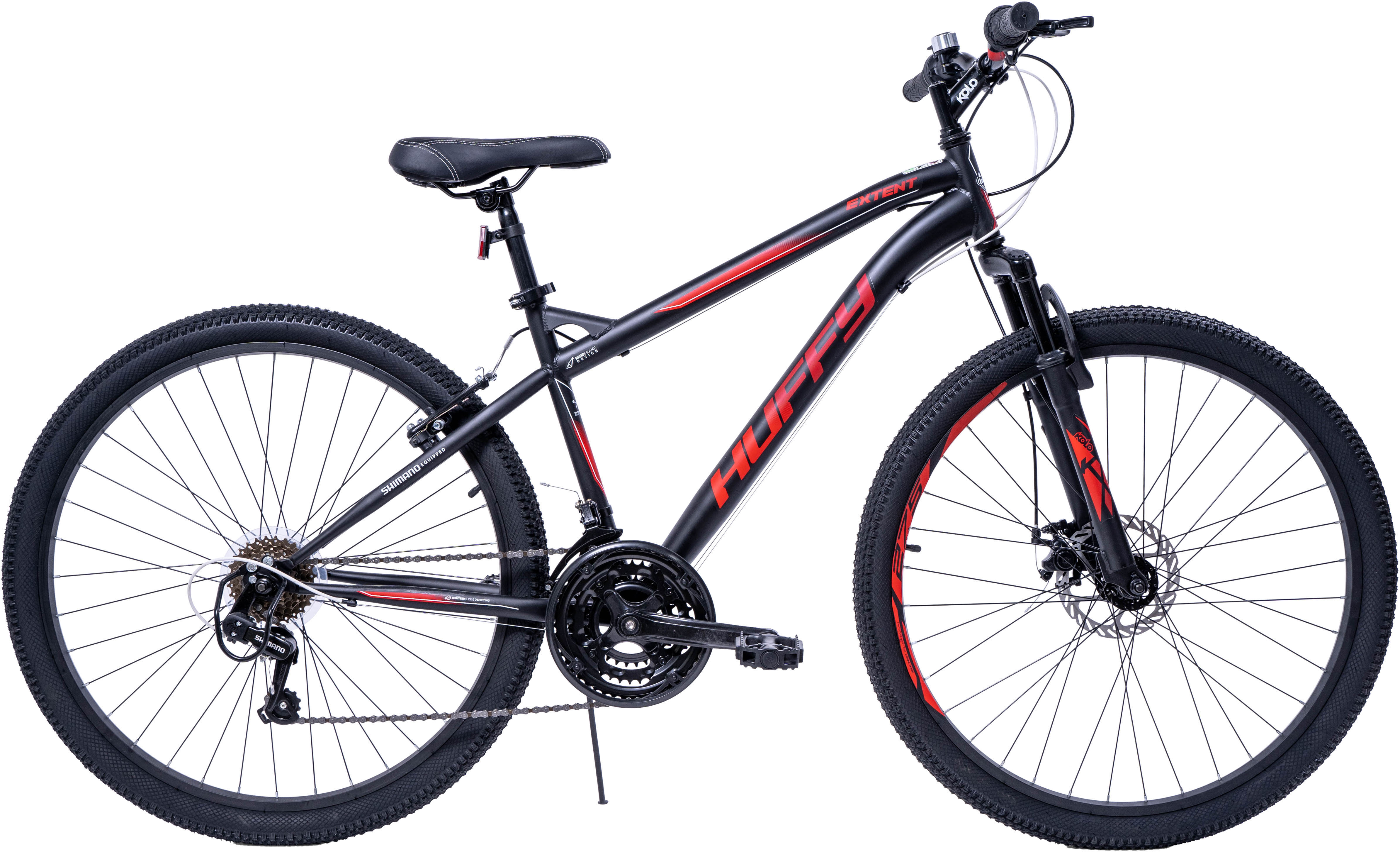 Mountainbike HUFFY Gr. 43, schwarz, Fahrräder, Kinder, 43cm, 27,5 Zoll (69,85cm) hinten: 27,5 Zoll (69,85cm) Image