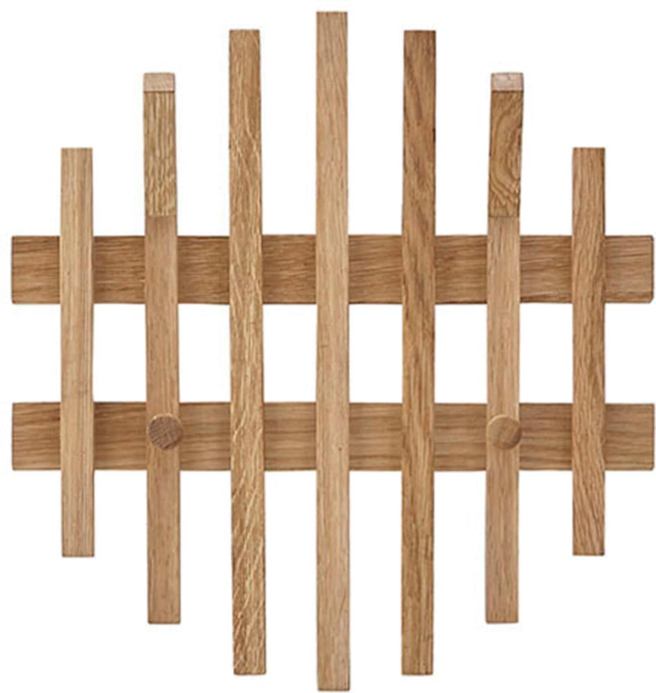 Garderobenpaneel MCA FURNITURE "BANTRY Garderobenpaneel W40", beige (naturfarben), B:38cm H:40cm T:11cm, Massivholz, Garderobenpaneele, Garderobenpaneel, Leisten