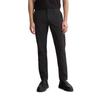Chinohose MARC O'POLO "aus Bio-Baumwolle-Mix", Herren, Gr. 30, Länge 32, schwarz, Obermaterial: 97% Baumwolle, 3% Elasthan, unifarben, elegant, gerade, unten schmal normal, Hosen