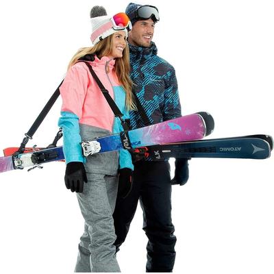 Ski Strap and Pole Carrier - 2 Sets - 45*1.5*0.3inch