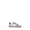 CRIME Sneaker uomo bianca in pelle