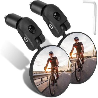Fahrradspiegel, konvexer Lenkerspiegel, 360° verstellbarer High-Definition-Fahrradrückspiegel für Image