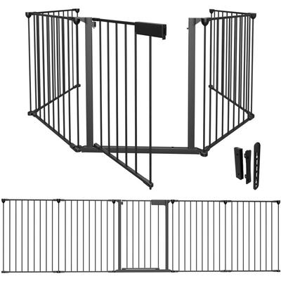 Kaminschutzgitter 5x Kamingitter 310x75cm Kinderschutzgitter Absperrgitter Schutzgitter