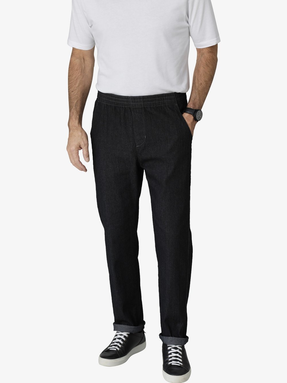 BABISTA Schlupfjeans Herren schwarz, 42-32 Image