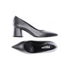 Pollini Damen Pumps, Gr. 35, grau, kein Etikett