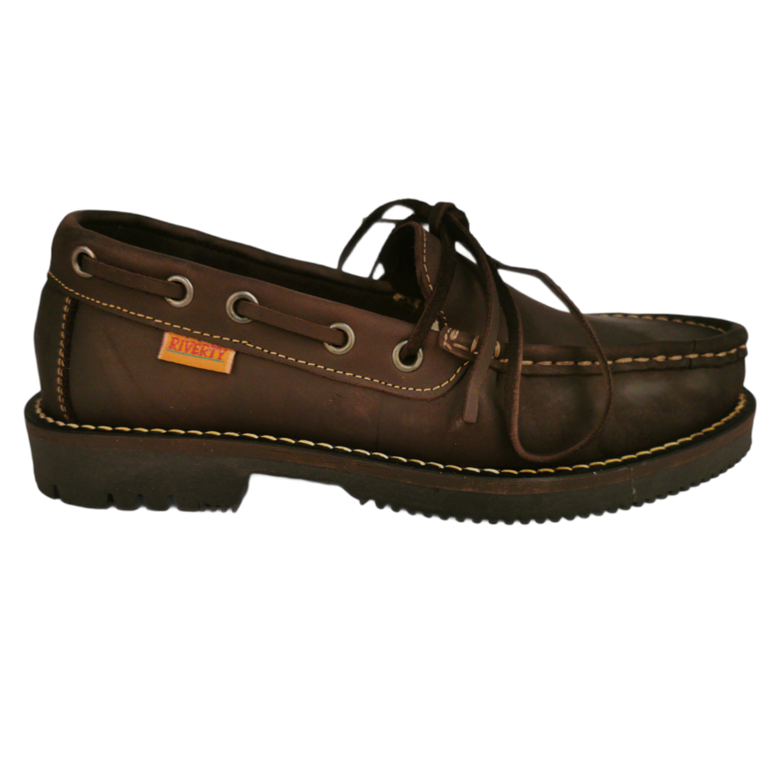 Unisex's Mokassin Schuh Riverty Farbe Braun