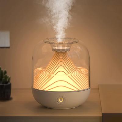 700ML Humidifier Desktop USB Aromatherapy Humidifier LED Night Light Air Diffuser Mist, Bedroom Air Purifier