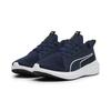 Laufschuh PUMA "SOFTRIDE Carson Laufschuhe Erwachsene", Gr. 37, blau (club navy weiß schwarz blau), Obermaterial: Textil, Synthetik; Futter: Textil; Innensohle: Textil; Laufsohle: Gummi, Schuhe