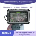 Tavoletta robusta Extreme Sport da 7 pollici 1000Nit IP68 Impermeabile Android 13 8 GB + 128 GB Tavolette industriali per DJI Drone e parapendio