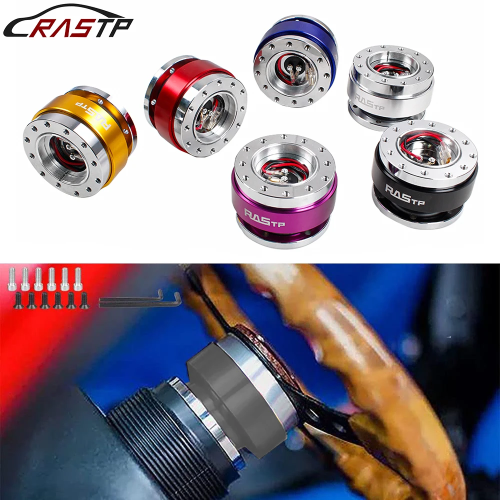RASTP-Universal Kugellager Abnehmbare Lenkrad Quick Release Erweiterung Hub Dodge RS-QR030 Image