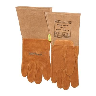Weldas - 10-1003-XL Schweißerhandschuhe Größe xl (9,5) orange en 388, en 12477 p Image