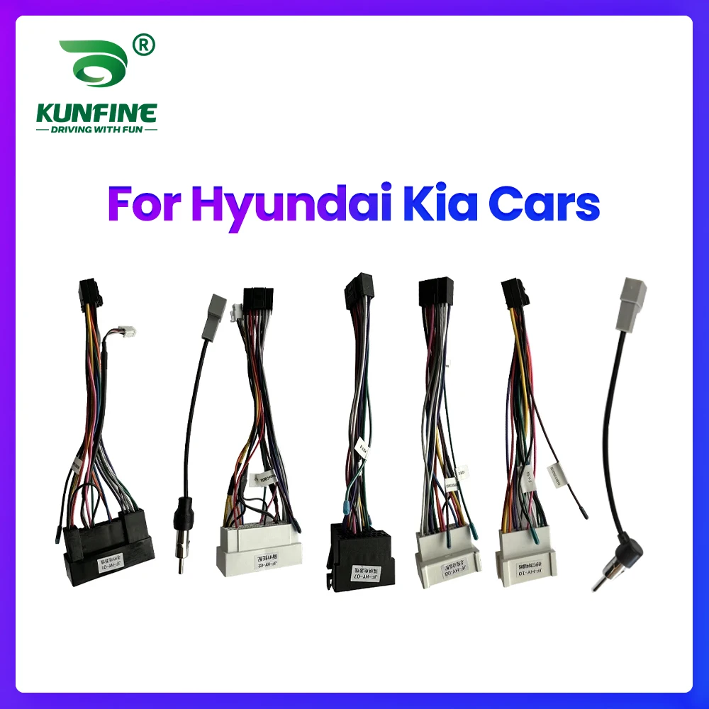 Power Kabel Für Hyundai Kia Android Auto Radio Stereo Auto Audio MP5 Player GPS Zentrale Automotive Multimedia Player Zubehör Image