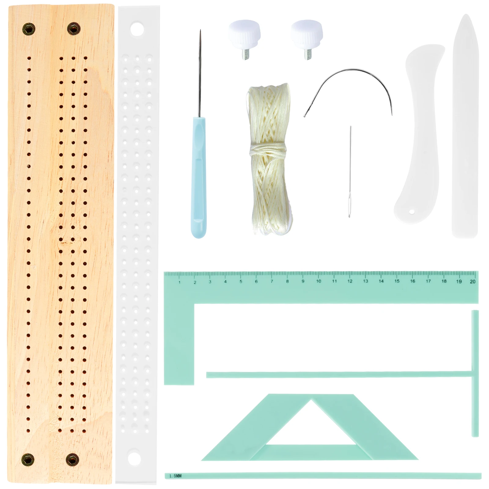 Buch bindungs kit einfaches Scrapbooking-Tool für Starter, komplette tolle Schablonen und Cutter Guide Kit Notebook Journal Handbuch