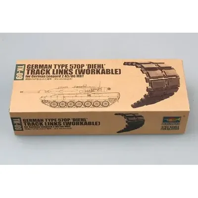 Trumpeter Modell 1/35 02039 Typ 570P 'Diehl' Leopard 2 Tarck Links montage modell Image