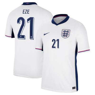 England Nike Stadion-Heimtrikot 2024 mit Aufdruck Eze 21 Image