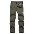 Per uomo Pantaloni da escursionismo Estate Esterno Impermeabile Delicato sulla Pelle Comodità Asciugatura Rapida Pantaloni Tasca con cerniera Grigio scuro Nero Spandex Caccia Pesca Arrampicata M L XL