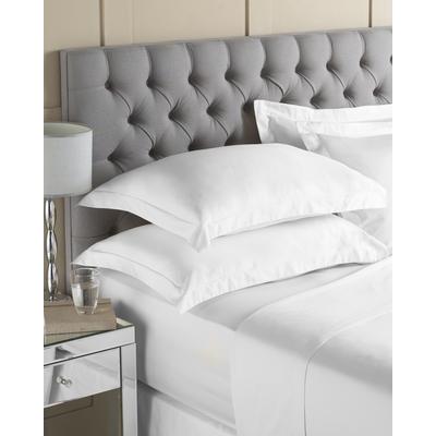 Paoletti 400Tc Sking Flat Sheet White Cotton - Size Single | Paoletti Sale | Discount Designer Brands