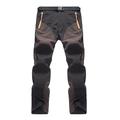 Per uomo Pantaloni da escursionismo Patchwork Estate Esterno Impermeabile Antivento Asciugatura Rapida Leggero Pantaloni Verde militare Blu marino scuro Campeggio / Escursionismo Caccia Pesca S M L