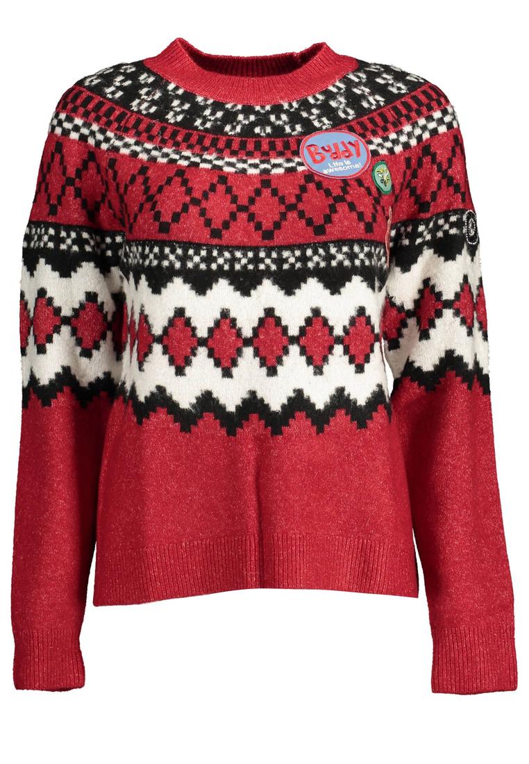 Desigual Damen Rotes Polyesterhemd Image