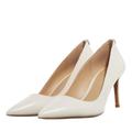 Michael Kors Hohe Schuhe - Alina Flex Pump - Gr. 38 (EU) - in Creme - für Damen - aus Leder & Leder & Synthetisches Material & Leder