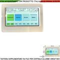 Securvera - Tastiera Touch Screen Aggiuntiva Della Centrale Unisat Max 8 Schermo lcd 4,3 Pollici