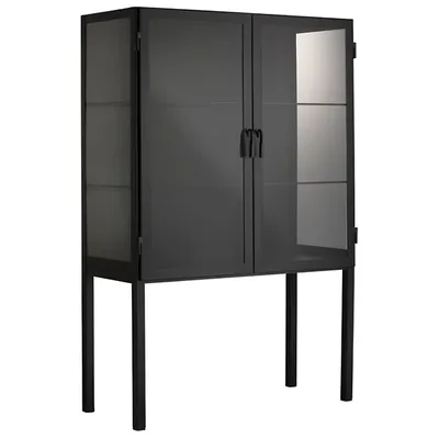 Jamie Young Co. Chauncey Wide Curio Bar Cabinet