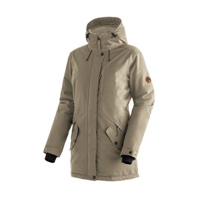 Funktionsjacke MAIER SPORTS "KATRINE", Damen, Gr. 44, beige (dunkelbeige), 100% Polyester, Langarm, Jacken Image