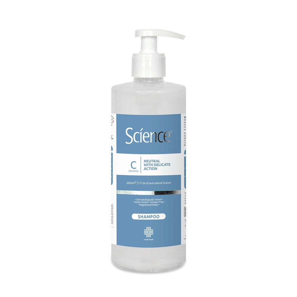 Science Hair Care Shampoo Neutro ad Azione Delicata 500ml 500 ml
